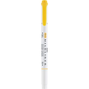 Szövegkiemelő 1,0/3,5 mm, kétvégű, Zebra Mildliner Warm, arany