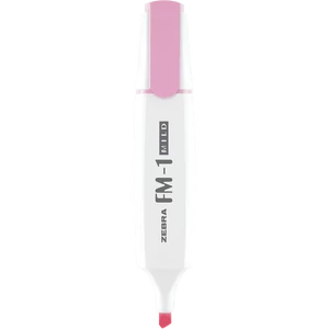 Szövegkiemelő 3,5 mm, Zebra FM-1 Mild, rózsaszín