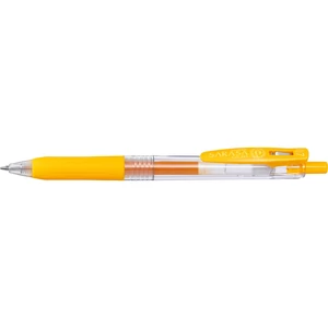 Zseléstoll 0,5 mm Zebra Sarasa Clip, sárga