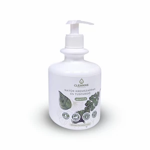 Folyékony krémszappan és tusfürdő 470 g Cleanne_Sensitive Natúr