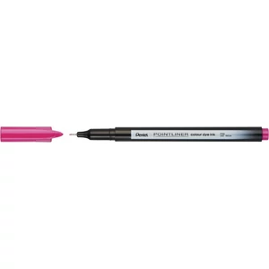 Rostirón, tűfilc 0,4mm, Pentel Pointliner rózsaszín
