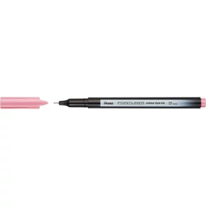 Rostirón, tűfilc 0,4mm, Pentel Pointliner babarózsaszín