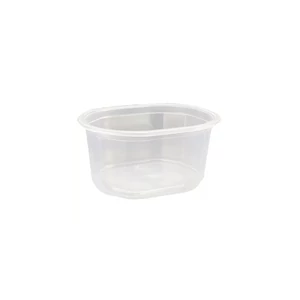Oktogon tálka alj/kocsonyástál műanyag 375 ml 100 db/csomag