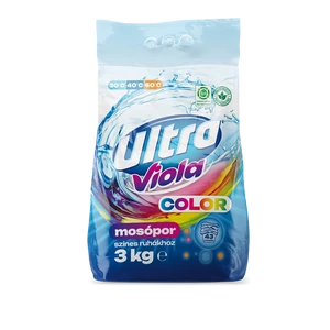 Mosópor 3 kg (43 mosás) színes ruhákhoz Ultra Viola Color