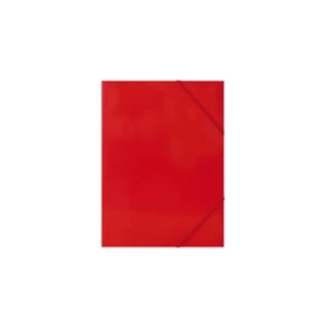 Gumis mappa A4, 300g. karton sarok gumírozással OfficeArt, piros