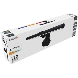 Monitor lámpa, LED, USB, 5W, AVIDE, fekete