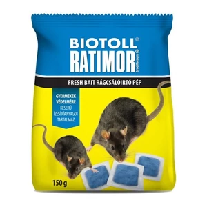 Rágcsálóírtó pép 150 g Biotoll Ratimor
