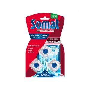 Mosogatógép tisztító tabletta 3 db/csomag Somat