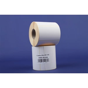 Etikett thermo 60x100mm, tekercses 1000 címke/tekercs