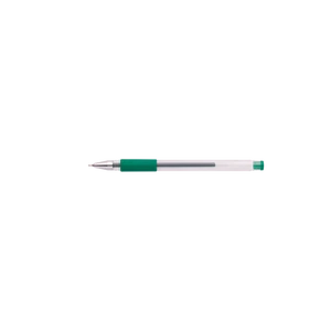 Zselés toll 0,5mm, kupakos GEL-Ico, írásszín zöld 