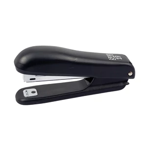 Fekete tűzőgép Sax 19 No.10 kapocs kompatibilis 10 lapos kapacitás fém belső szerkezettel