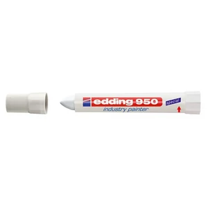 Alkoholos jelölő marker 10mm, kúpos Edding 950 fehér