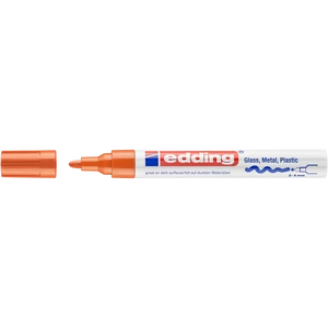 Lakkmarker 2-4mm, kerek Edding 750 narancs