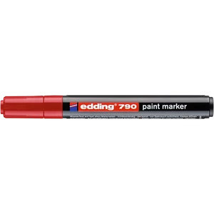 Lakkmarker 2-3mm, kerek Edding 790 piros