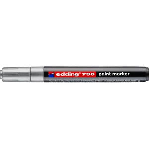 Lakkmarker 2-3mm, kerek Edding 790 ezüst