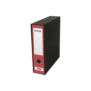 Fornax Prestige tokos iratrendező piros – A4 – 8 cm – számlák, szerződések és ügyfélanyagok archiválásához
