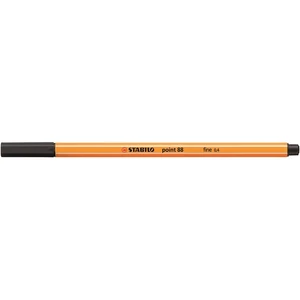 0,4 mm-es STABILO Point 88 rostirón fekete tinta – jegyzeteléshez és illusztrációkhoz
