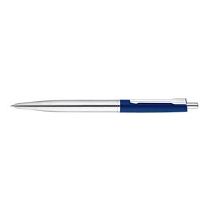 Golyóstoll 0,8mm, nyomógombos Ico X-Pen, írásszín kék