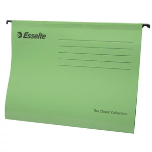 Függőmappa A4, karton Esselte Classic 90318, zöld