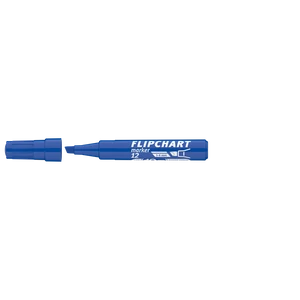 Flipchart marker vízbázisú 1-4mm, vágott Artip 12 kék