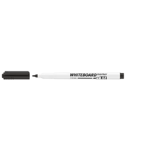 Fekete táblamarker ICO márkától, 1–1,5 mm-es M méretű kerek heggyel