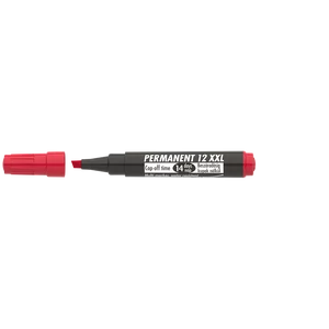 Alkoholos marker 1-4mm, vágott Ico 12XXL piros