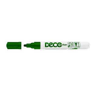 Lakkmarker, decomarker 2-4mm, kerek Ico zöld 