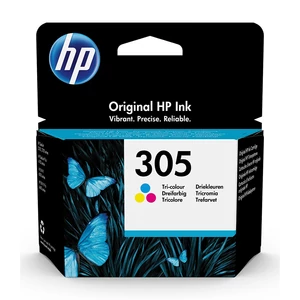 HP 305 (3YM60AE) színes ORIGINAL tintapatron – tri-colour (cián, bíbor, sárga), standard kapacitás, otthoni nyomtatáshoz