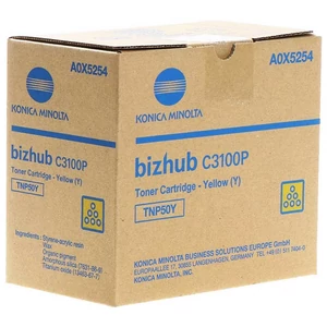 Minolta TNP50 toner yellow ORIGINAL