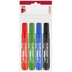 Flipchart marker készlet 4 színben – Artip 12XXL – vizuális jegyzeteléshez, workshopokhoz, oktatáshoz