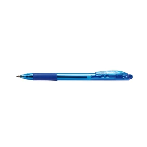 Pentel Wow nyomógombos golyóstoll 0,35 mm, kék tinta, gumírozott