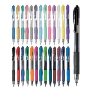 Zseléstoll 0,5mm, nyomógombos Pilot G-2, írásszín fekete