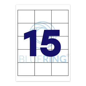 Öntapadó címke 70×50,8 mm, Bluering®