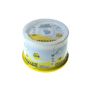 Maxell CD-R80 52x nyomtatható 50 db/henger