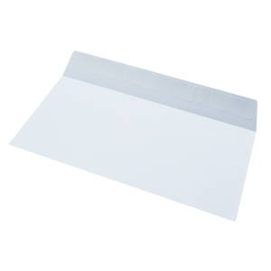 Boríték LA4, szilikonos bélésnyomatlan 110×220mm, Bluering®, fehér