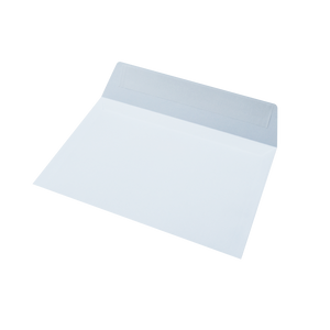 Boríték LC/6 szilikonos bélésnyomatlan 114x162mm Bluering® fehér
