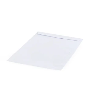 Fehér Bluering® TC/4 szilikonos, bélésnyomott boríték, 229×324 mm, A4-es dokumentumok hajtás nélküli postázásához