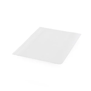 Fehér színű Bluering® műanyag PP A4 gyorsfűző, fém lefogóval