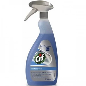 Ablaktisztító spray 750 ml Cif Professional Window &amp;amp; Multi Surface ujjnyom és zsíros szennyeződés ellen