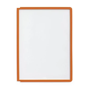 Bemutatótábla panel, A4, 5 db/csomag, Durable Sherpa narancs