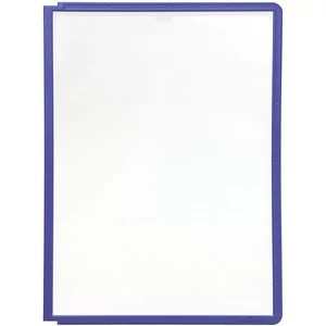 Bemutatótábla panel, A4, 5 db/csomag, Durable Sherpa lila