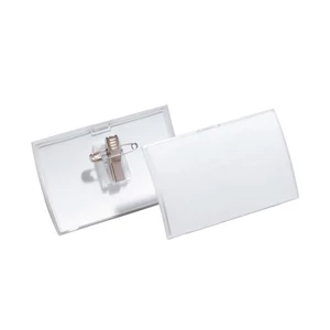 Durable Click Fold névkitűző kombi klippel 54x90 mm méretben