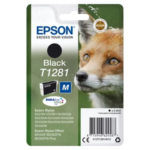 Epson T1281 tintapatron black ORIGINAL 