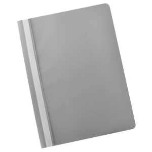 Gyorsfűző műanyag A4, PP Fornax szürke - papírok, dokumentumok, genothermek rendszerezéséhez, lefűzéséhez