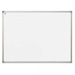 Fehértábla mágneses alukeretes 90x180cm, 1 db/doboz, Bluering®