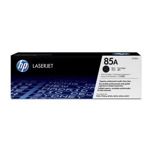 HP CE285A (85A) Original toner – fekete, 1600 oldalas kapacitású, eredeti HP patron LaserJet nyomtatókhoz, professzionális minőségű nyomtatáshoz