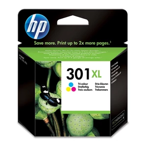 HP 301XL (CH564EE) eredeti tri-color tintapatron – XL kapacitás, színes dokumentumokhoz és fotókhoz