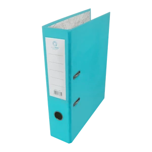 Bluering türkiz A4 iratrendező, 75 mm gerinc, PP borítással