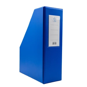 Iratpapucs 9cm, PVC lapraszerelt Bluering®, kék