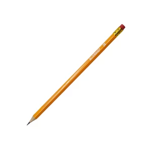 Bluering grafitceruza 2B radíros – hatszögletű test, radírral, iskolai és iroda-használatra